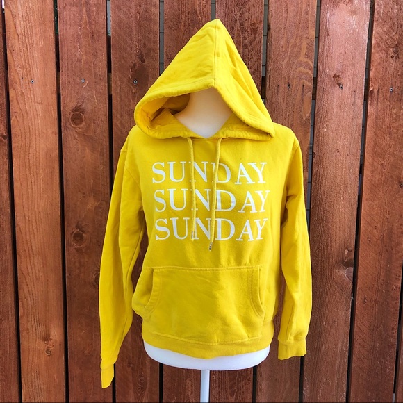 h and m yellow hoodie
